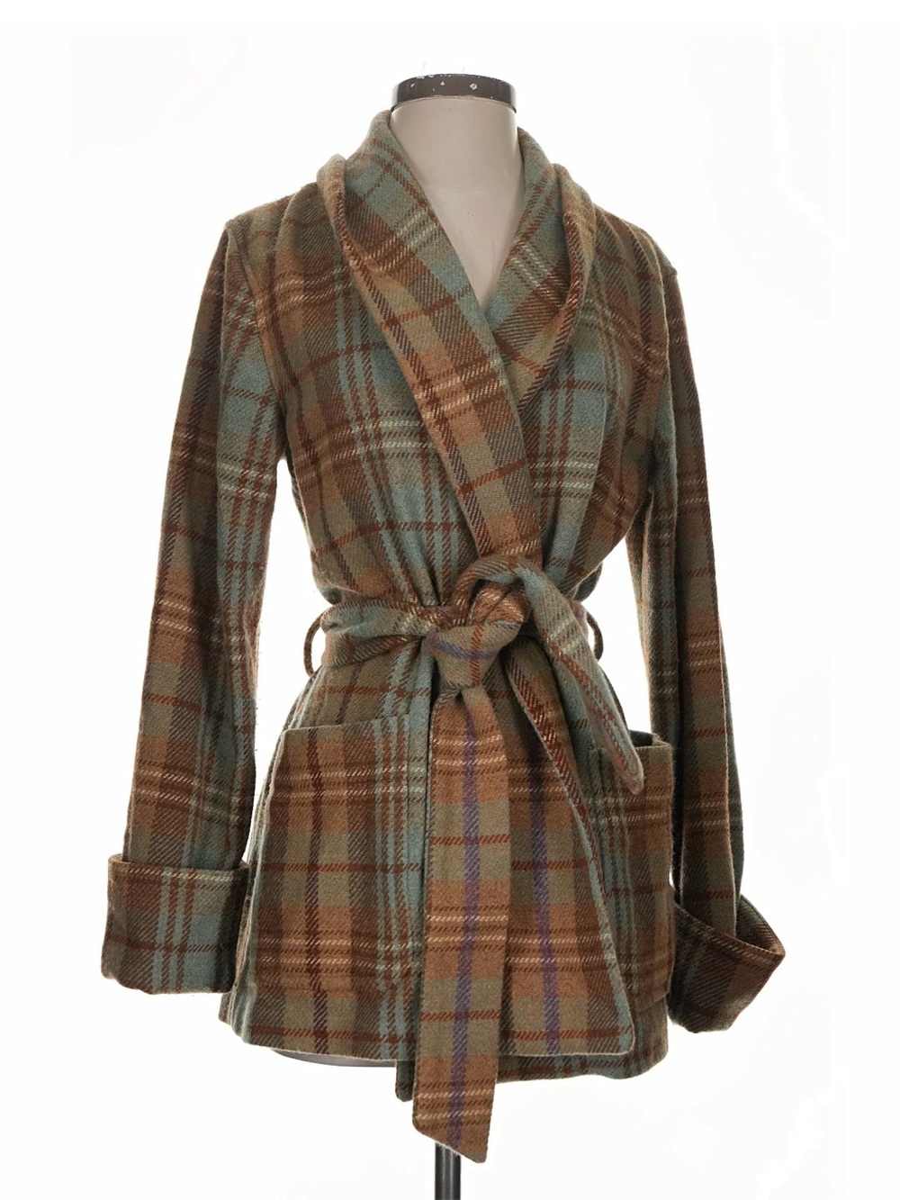 Lauren by Ralph Lauren wool cardigan coat
